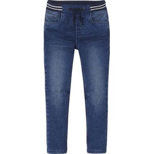 Vertbaudet Rechte fleecebroek jongens denim look
