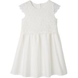 Jurk - Ronde Hals - Macrame - Katoen - Gelaagd Effect