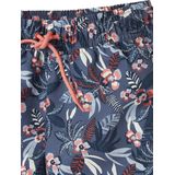 Zwemshort - Tropische Print - Meisjes - Blauw - 100% Polyester
