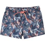 Zwemshort - Tropische Print - Meisjes - Blauw - 100% Polyester