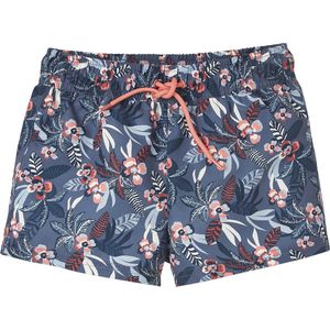 Zwemshort - Tropische Print - Meisjes - Blauw - 100% Polyester
