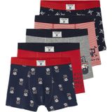 Vertbaudet - Set van 5 - Boxershorts - Multicolor - 95% Katoen, 5% Elastaan