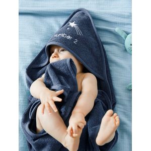 Vertbaudet Badcape + washand