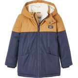 Vertbaudet - Technische Parka - Jongens - Met Capuchon - Colorblock - Waterafstotend