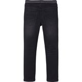 Vertbaudet Rechte fleecebroek jongens denim look