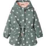 Meisjesregenjas - Stippenpatroon - Waterafstotend - Katoen en Polyester