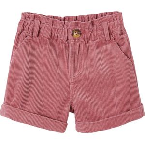 Vertbaudet Fluwelen paperbag meisjesshort