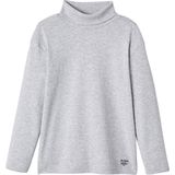 Set van 3 T-shirts - Kaki - Lange Mouwen - Rolkraag - Voor Kinderen van 2 tot 5 Jaar