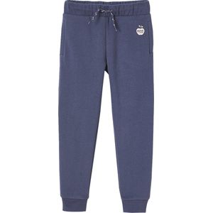 Vertbaudet - Molton Joggingbroek - Gemêleerd Grijs - Voor Meisjes