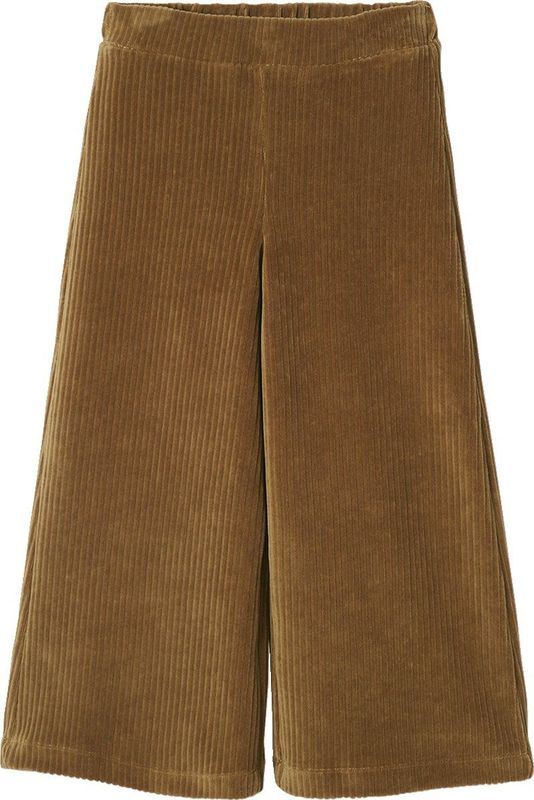 Vertbaudet Wijde, fluwelen broek voor meisjes