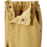 Corduroy Babybroek - Groen - 100% Katoen - Elastische Tailleband