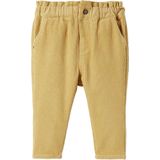 Corduroy Babybroek - Groen - 100% Katoen - Elastische Tailleband