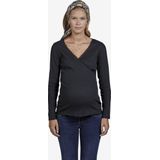 Vertbaudet Gekruist T-shirt met V-hals voor zwangerschaps- en borstvoeding