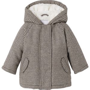 Vertbaudet - Babyjas - Ruitjes - Gevoerde Capuchon - Ultra Warm