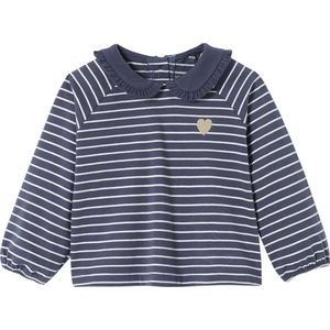 Vertbaudet 3-delige babyset fluwelen short shirt en haarband