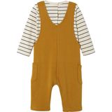 Babyset - Fleece - Effen - Grijs - 59% Katoen 41% Polyester