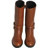 Leren - Meisjeslaarzen - Goud - Leer - Elastomeer Zool