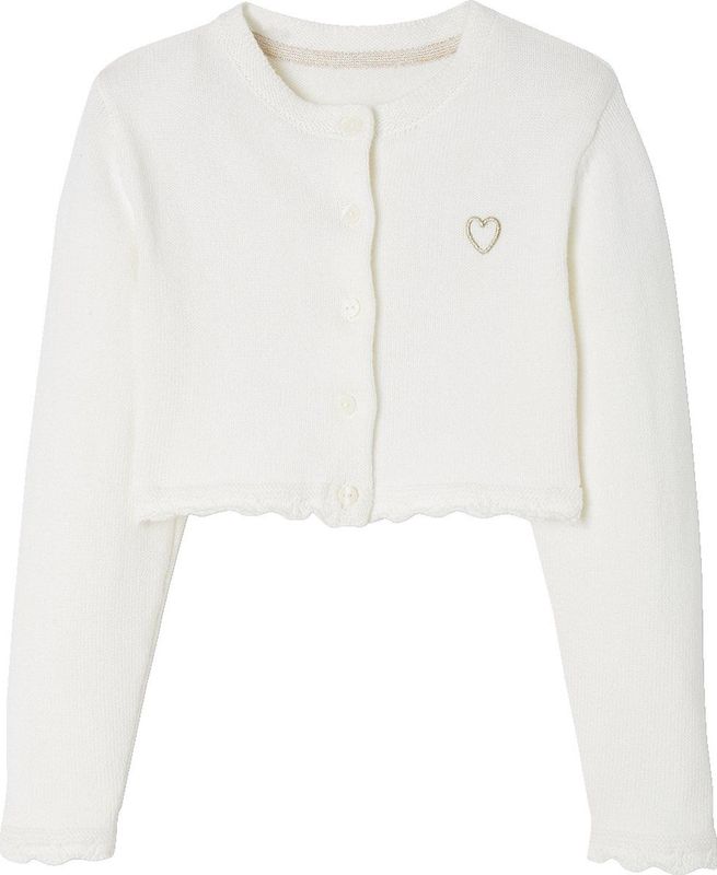 Vertbaudet Kort meisjesvest met stikseldetails