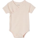 Set van 5 Rompertjes - Lichtroze - Korte Mouwen - Voor Pasgeborenen