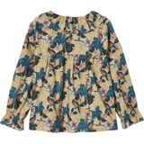 Vertbaudet - Meisjesblouse - Multicolor - 100% Katoenen Voile