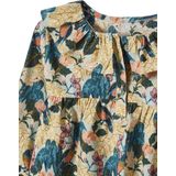 Vertbaudet - Meisjesblouse - Multicolor - 100% Katoenen Voile