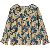 Vertbaudet - Meisjesblouse - Multicolor - 100% Katoenen Voile