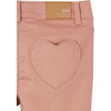 Vertbaudet Onverwoestbare slim fit meisjesbroek met hartjeszakken op de achterkant