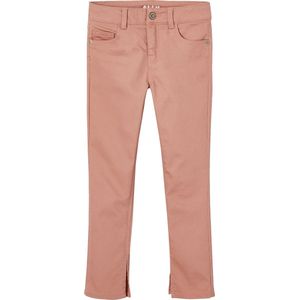 Vertbaudet - Slim Fit - Meisjesbroek - Zwart - Ultra-bestendig Denim met Hartjeszakken