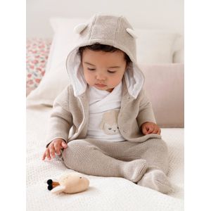 Vertbaudet - 3-delige Kraamset - Puntschuim - Babyvest - Babybroekje - Body