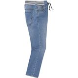 Vertbaudet Rechte fleecebroek jongens denim look