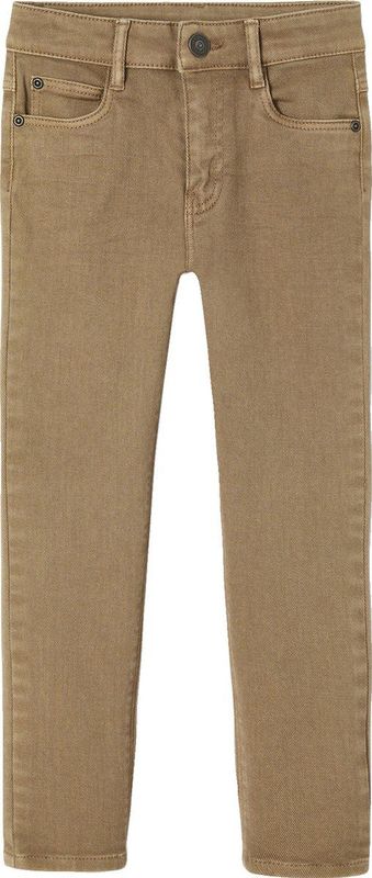 MorphologiK - Slim Fit - Jongensbroek - Zwart - 2 Voorzakken - Verstelbare Taille