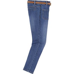 Vertbaudet Onverwoestbare meisjesjeans en mooie riem