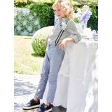 Vertbaudet Chinobroek jongens katoen/linnen