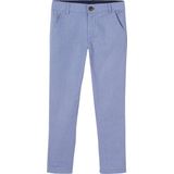 Vertbaudet Chinobroek jongens katoen/linnen