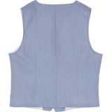 Vertbaudet Mouwloos Jasje - Jongens - Katoen/Linnen - Stippenprint Voering