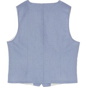 Vertbaudet Mouwloos Jasje - Jongens - Katoen/Linnen - Stippenprint Voering
