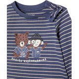 Set - T-shirt en Broek - Gestreept - Katoen - Voor Baby