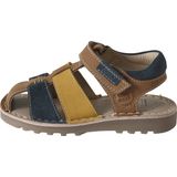 Vertbaudet - Kleutersandalen - Veelkleurig - Leren Sandalen met Klittenband