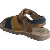 Vertbaudet - Kleutersandalen - Veelkleurig - Leren Sandalen met Klittenband