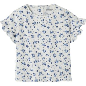 Vertbaudet Baby T-shirt met bloemen in pointelle-breisel