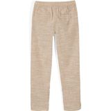 Roll-up Jongensbroek - Licht Geweven Stof - Gemêleerd Beige - Wijde Pasvorm
