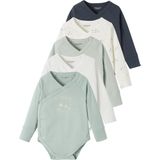 FRENCH CONNECTION BIOLOGISCH KATOEN 74 MAM SKINNY JEANS - Grijsblauw - Maat 12 - Maat M