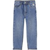 Boyfriendjeans - Stone - Meisjes - Verstelbare Tailleband - 100% Katoen