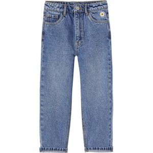 Boyfriendjeans - Stone - Meisjes - Verstelbare Tailleband - 100% Katoen