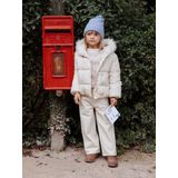 Wijde Meisjesbroek - Ecru - Wijde Pasvorm - 5 Zakken - Katoenen Canvas