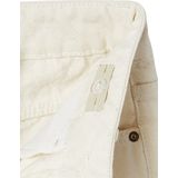 Wijde Meisjesbroek - Ecru - Wijde Pasvorm - 5 Zakken - Katoenen Canvas