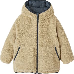 Omkeerbaar Donsjack - Jongens - Met Capuchon - Gewatteerd - Sherpa