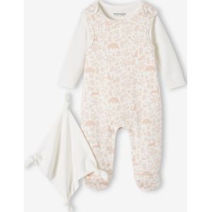 Vertbaudet - 3-delige Set - Boxpakje Romper Knuffel - Biologisch Katoen