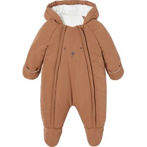 Vertbaudet - Combipakje - Baby - Beige - 100% Polyester, Fleece Voering, Gevoerde Capuchon