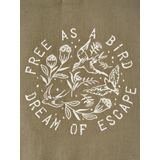 Vertbaudet Gewatteerd meisjesjack met borduurwerk op de achterkant